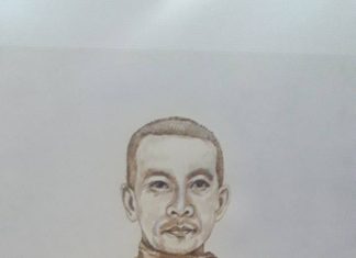 “พระผู้เป็นที่พึ่ง” ธรรมะเป็นหนึ่งเดียว ภาพวาดพระครูประโชติรัตนานุรักษ์ : ภาพวาดด้วยกาแฟบนกระดาษ