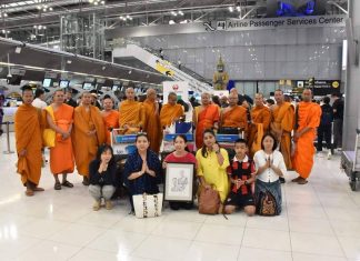 ครู-ศิษย์-กัลยาณมิตร กับครอบครัวเพื่อชีวิตดีงาม ในวันเดินทางไปจาริกธรรมในสหรัฐอเมริกา (๑) โดย พระครูสมุห์สุพัฒน์ อนาลโย
