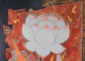 “มหาสุทัสสนสูตร” ผู้นำให้รอดจากทุกข์ โดย พระมหาขวัญชัย กิตฺติเมธี ภาพวาด “กาลเวลาและศรัทธา” โดย ศิลปิน จรรยา เพชรแต่ง จากหนังสือ “สุวรรณบรรพต สยามพุทธศิลป์” โดย พระวิจิตรธรรมาภรณ์ จัดพิมพ์โดย สำนักพิมพ์อนันตะ พิมพ์ครั้งแรก มีนาคม พ.ศ.๒๕๕๖