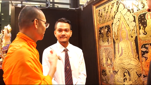 พระราชกิจจาภรณ์ (เทอด ญาณวชิโร) ในขณะนั้น เมตตาอนุเคราะห์ เป็นประธานเปิดงานนิทรรศการและปาฐกถาธรรม ในหัวข้อพิเศษ เรื่อง "พระพุทธศาสนากับศิลปะไทย"  ณ วิทยาลัยเพาะช่าง มหาวิทยาลัยเทคโนโลยีราชมงคลรัตนโกสินทร์ กรุงเทพฯ