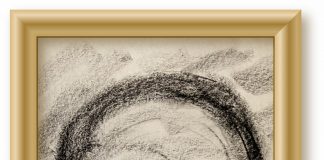 สมเด็จพระพุฒาจารย์ (เกี่ยว อุปเสโณ) ภาพวาดสีชอล์ก โดย มนสิกุล