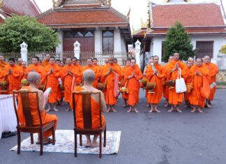 ขุนเขาย่อมมีวันทลาย สายน้ำย่อมมีวันเปลี่ยนทาง แต่ปณิธานมหาบุรุษไม่เปลี่ยนแปลง ภาคพิเศษ ๕ “วิสาขปุรณมีบูชา ๒๒ พฤษภาคม พุทธศักราช ๒๕๖๗ คืนสู่อารามสังฆมณฑล ๖ ปีแห่งอิสรภาพ ณ วัดสระเกศ ราชวรมหาวิหาร”