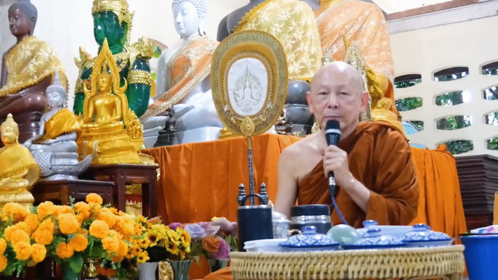 กราบขอบพระคุณ ภาพพระอาจารย์ไพศาล วิสาโล จากช่อง YouTube zen sukato เมื่อวันอาสาฬหบูชา ๑๐ กรกฎาคม พุทธศักร ๒๕๖๘