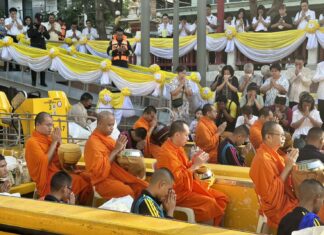 “พลิกฟื้นวิถีพุทธริมคลอง มรดกทางวัฒนธรรมอันล้ำค่า เอกลักษณ์แห่งกรุงรัตนโกสินทร์” กรุงเทพมหานคร และคณะสงฆ์วัดสระเกศ เตรียมความพร้อม พิธีตักบาตรทางเรือพระสงฆ์ ๒๒๕ รูป ๔๐ วัด ในงาน “สายน้ำแห่งชีวิต ใต้ร่มพระบารมี สืบสานวิถีรัตนโกสินทร์” ๒๔–๓๑ กรกฎาคม พุทธศักราช ๒๕๖๙