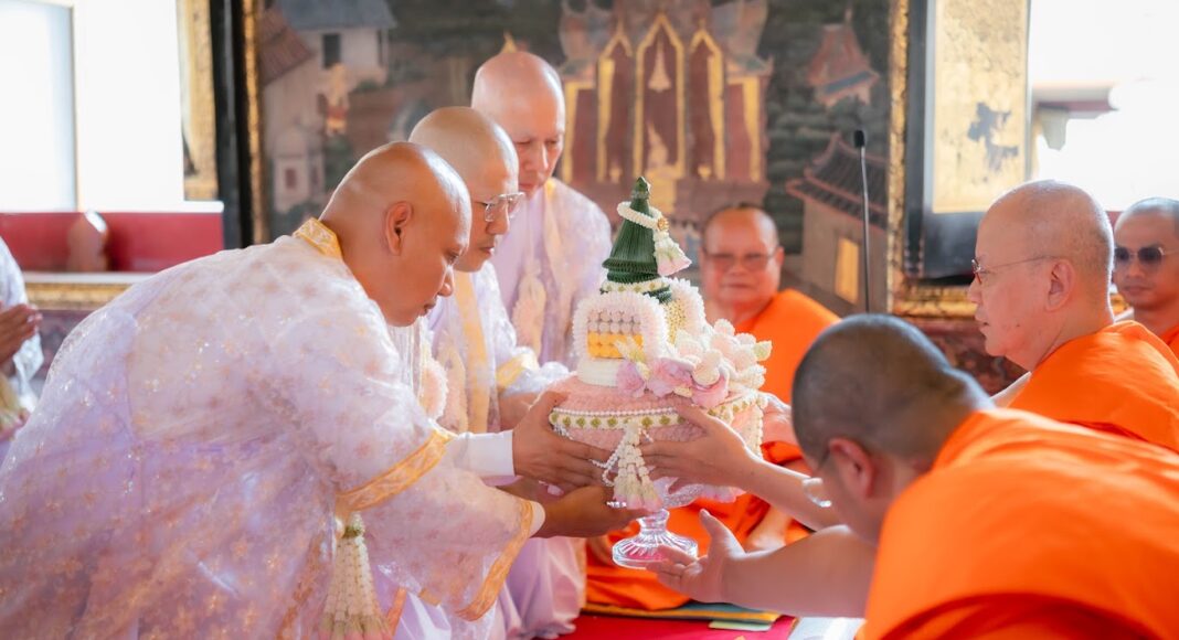 วัดสระเกศฯ จัดพิธีอุปสมบทหมู่ศิษยานุศิษย์ครั้งใหญ่ เชิดชูเจตนารมณ์ “อุปเสณวงศ์” รำลึก ๑๓ ปีมรณกาล “สมเด็จพระพุฒาจารย์ (เกี่ยว อุปเสณมหาเถร ป.ธ.๙)” ๑๐ สิงหาคม พุทธศักราช ๒๕๖๙ โดยมีเจ้าประคุณสมเด็จพระวชิรสิทธาจารย์ เป็นพระอุปัชฌาย์