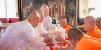 วัดสระเกศฯ จัดพิธีอุปสมบทหมู่ศิษยานุศิษย์ครั้งใหญ่ เชิดชูเจตนารมณ์ “อุปเสณวงศ์” รำลึก ๑๓ ปีมรณกาล “สมเด็จพระพุฒาจารย์ (เกี่ยว อุปเสณมหาเถร ป.ธ.๙)” ๑๐ สิงหาคม พุทธศักราช ๒๕๖๙ โดยมีเจ้าประคุณสมเด็จพระวชิรสิทธาจารย์ เป็นพระอุปัชฌาย์